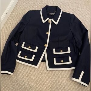 J. Crew Navy lady jacket blazer
